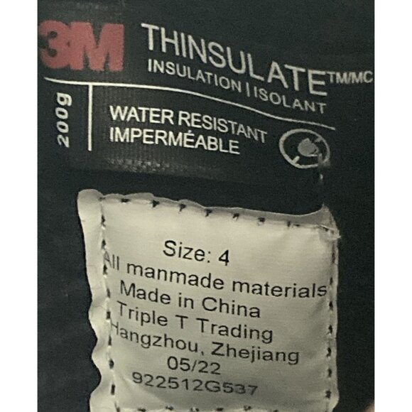 Northside Frosty XT big Kids youth Size 4 pink gray Waterproof lined Snow Boots - Picture 8 of 8